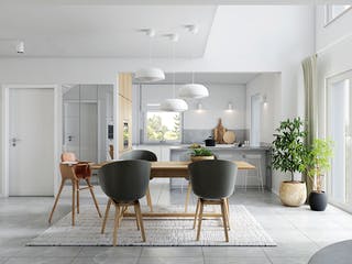 Fertighaus Point 145 von Danwood Schlüsselfertig ab 312900€, Satteldach-Klassiker Innenansicht 3