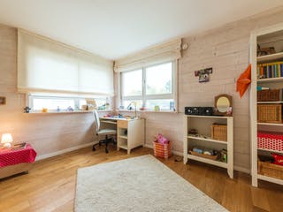 Blockhaus D243 Schmidt von Frammelsberger R. Ingenieur-Holzbau, Cubushaus Innenansicht 5