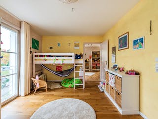 Blockhaus D243 Schmidt von Frammelsberger R. Ingenieur-Holzbau, Cubushaus Innenansicht 6