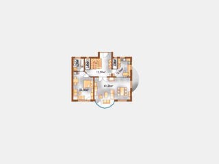 Massivhaus Exklusiv von Wagener Systemhausbau Schlüsselfertig ab 469000€, Satteldach-Klassiker Grundriss 2