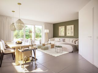 Fertighaus Aktionshaus Hans Weber Edition 2 von WeberHaus Ausbauhaus ab 315000€, Satteldach-Klassiker Innenansicht 2