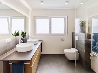 Fertighaus Dreifamilienhaus Chmel von Fertighaus WEISS - Mehrfamilienhäuser, Pultdachhaus Innenansicht 8