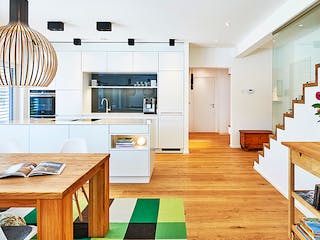 Fertighaus Haus Haberstumpf von WEISS Holzhaus Schlüsselfertig ab 615485€, Cubushaus Innenansicht 2