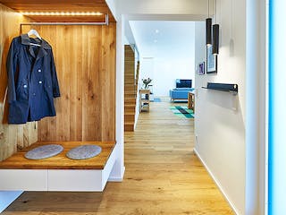 Fertighaus Haus Haberstumpf von WEISS Holzhaus Schlüsselfertig ab 615485€, Cubushaus Innenansicht 3