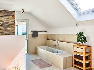 Fertighaus Haus Hauser von Fertighaus WEISS Schlüsselfertig ab 481630€, Satteldach-Klassiker Innenansicht 3