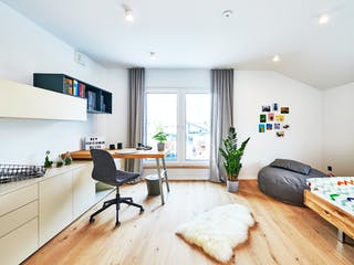 Fertighaus MH Fellbach - RELAX von WEISS Holzhaus Schlüsselfertig ab 516412€, Satteldach-Klassiker Innenansicht 6