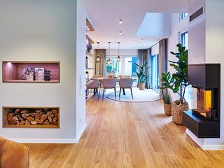 Fertighaus MH Poing - Balance von WEISS Holzhaus Schlüsselfertig ab 515394€, Satteldach-Klassiker Innenansicht 2