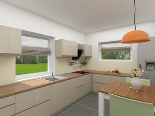 Massivhaus Stadthaus Chemnitz von FIBAV Massivhaus, Satteldach-Klassiker Innenansicht 3