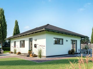 Fertighaus NIVO 80 W von FingerHaus Schlüsselfertig ab 246170€, Bungalow Außenansicht 1