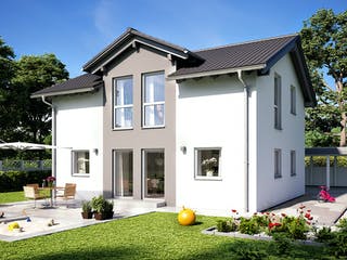 Fertighaus UNO 2.0 201 A S180 von FingerHaus Schlüsselfertig ab 314018€, Satteldach-Klassiker Außenansicht 1