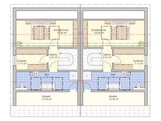 Fertighaus Duett 175 von Fingerhut Haus Schlüsselfertig ab 482163€, Pultdachhaus Grundriss 3