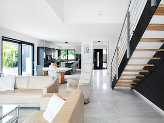 Fertighaus Klino von Fingerhut Haus Schlüsselfertig ab 866070€, Satteldach-Klassiker Innenansicht 4