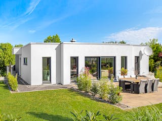 Fertighaus Malgara von Fingerhut Haus Schlüsselfertig ab 440930€, Cubushaus Außenansicht 1