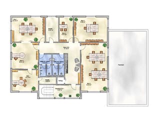 Fertighaus Ofito von Fingerhut Haus, Grundriss 2