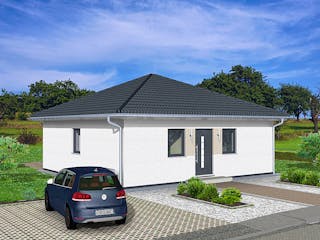 Fertighaus Pico 1 von Fingerhut Haus Schlüsselfertig ab 282934€, Bungalow Außenansicht 1