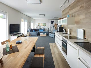 Fertighaus Tasko von Fingerhut Haus Schlüsselfertig ab 973096€, Pultdachhaus Innenansicht 3