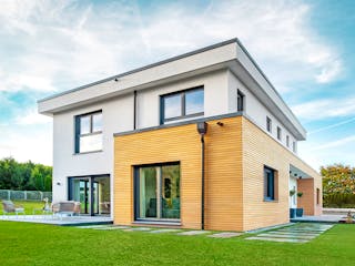 Fertighaus Vilago - MH Neunkhausen von Fingerhut Haus Schlüsselfertig ab 634664€, Cubushaus Außenansicht 5