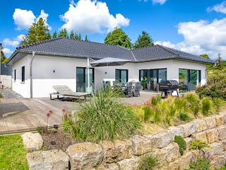 Fertighaus Vintra von Fingerhut Haus, Bungalow Außenansicht 1