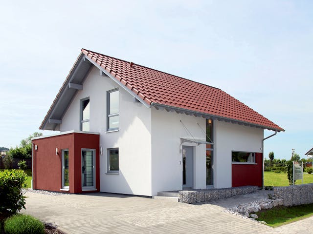 Fertighaus MH Marburg - frei geplant - FLAIRplus von FingerHaus Schlüsselfertig ab 411640€, Außenansicht 1 Fertighaus MH Marburg - frei geplant - FLAIRplus von FingerHaus Schlüsselfertig ab 411640€, Außenansicht 1