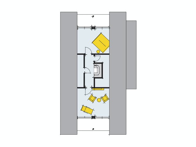 Fertighaus F241 - Kirsch von Fluck Holzbau Schlüsselfertig ab 560000€, Satteldach-Klassiker Grundriss 3