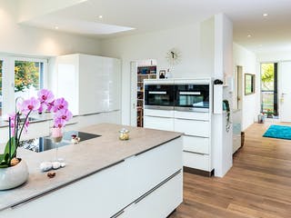 Fertighaus F310 - Jenke von Fluck Holzbau Schlüsselfertig ab 920000€, Cubushaus Innenansicht 2