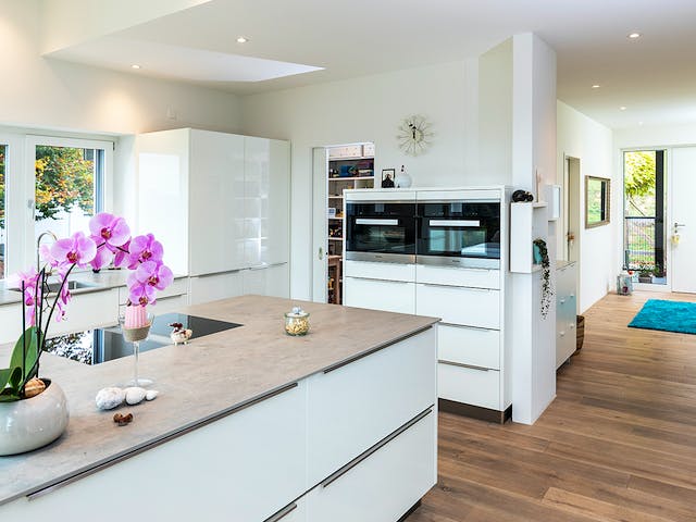 Fertighaus F310 - Jenke von Fluck Holzbau Schlüsselfertig ab 920000€, Cubushaus Innenansicht 2