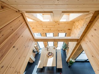 Blockhaus Auf der Röth von Fullwood Wohnblockhaus Bausatzhaus ab 200000€, Blockhaus Innenansicht 9