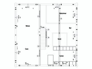 Blockhaus Entlebuch von Fullwood Wohnblockhaus Ausbauhaus ab 410000€, Blockhaus Grundriss 1