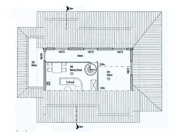 Blockhaus Neffelbach von Fullwood Wohnblockhaus Ausbauhaus ab 220000€, Pultdachhaus Grundriss 2