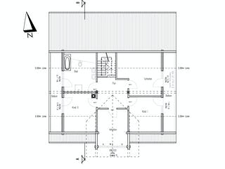 Blockhaus Wiesengrund von Fullwood Wohnblockhaus Bausatzhaus ab 320000€, Blockhaus Grundriss 2
