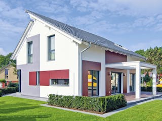 Fertighaus Ausstellungshaus Bad Vilbel – generation5.5 200 von WeberHaus Schlüsselfertig ab 450000€, Außenansicht 1