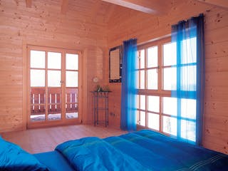 Blockhaus Görwihl von Rems-Murr-Holzhaus Ausbauhaus ab 344710€, Satteldach-Klassiker Innenansicht 7