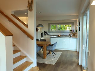 Fertighaus Haas MH Bad Vilbel J 142 von Haas Fertigbau Ausbauhaus ab 264000€, Satteldach-Klassiker Innenansicht 1