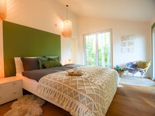 Fertighaus Haas MH Bad Vilbel J 142 von Haas Fertigbau Ausbauhaus ab 264000€, Satteldach-Klassiker Innenansicht 2
