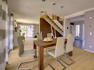 Fertighaus Haas MH Mannheim J 159 von Haas Fertigbau Ausbauhaus ab 284000€, Satteldach-Klassiker Innenansicht 4