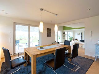 Fertighaus Haas O 130 B von Haas Fertigbau Ausbauhaus ab 227000€, Satteldach-Klassiker Innenansicht 3