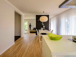 Fertighaus Haas O 155 A von Haas Fertigbau Ausbauhaus ab 240000€, Satteldach-Klassiker Innenansicht 2