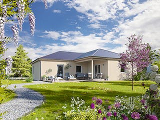 Fertighaus Bungalow 113 von Hanse Haus Schlüsselfertig ab 360809€, Bungalow Außenansicht 1