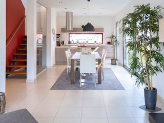 Fertighaus Cubus 162 von Hanse Haus Schlüsselfertig ab 431778€, Cubushaus Innenansicht 1