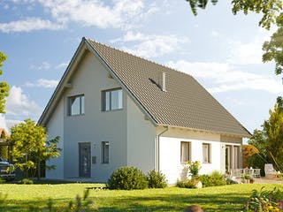 Fertighaus Variant 45-154 von Hanse Haus Schlüsselfertig ab 405270€, Satteldach-Klassiker Außenansicht 1