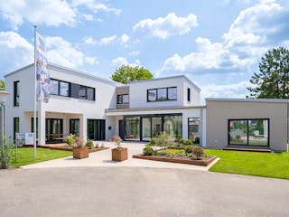 Fertighaus Vita 209 von Hanse Haus Schlüsselfertig ab 565324€, Pultdachhaus Außenansicht 1