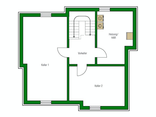 Massivhaus Malaga von HELMA MASSIVHAUS Schlüsselfertig ab 369700€, Cubushaus Grundriss 3