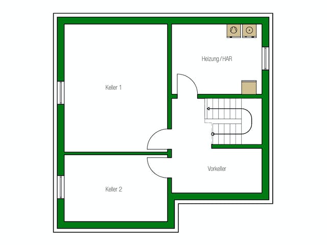 Massivhaus Modena von HELMA MASSIVHAUS Schlüsselfertig ab 339400€, Stadtvilla Grundriss 3