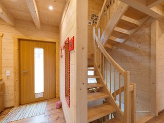 Blockhaus B138 Görlitz von Frammelsberger R. Ingenieur-Holzbau, Blockhaus Innenansicht 6