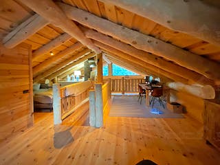 Blockhaus Blockhaus Zossen von Holzbau rustikal - Blockhäuser Bausatzhaus ab 121600€, Blockhaus Innenansicht 1