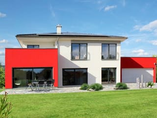 Fertighaus Homestory 175 von LEHNER HAUS Schlüsselfertig ab 548340€, Stadtvilla Außenansicht 1