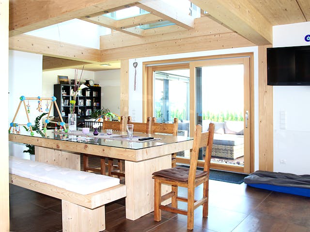 Fertighaus Homestory 43 von Lehner Haus Schlüsselfertig ab 455000€, Satteldach-Klassiker Innenansicht 2