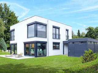 Fertighaus Homestory 314 von LEHNER HAUS, Cubushaus Außenansicht 1