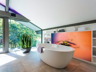 Fertighaus HUF Haus ART 6 Beispiel 7 von HUF HAUS, Fachwerk Innenansicht 9