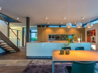 Fertighaus HUF Haus MODUM 10 Beispiel 6 von HUF HAUS, Fachwerk Innenansicht 3